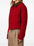 Ami Paris Coats RED