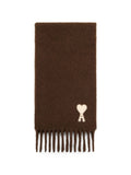 AMI PARIS Scarfs BROWN