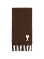 AMI PARIS Scarfs BROWN