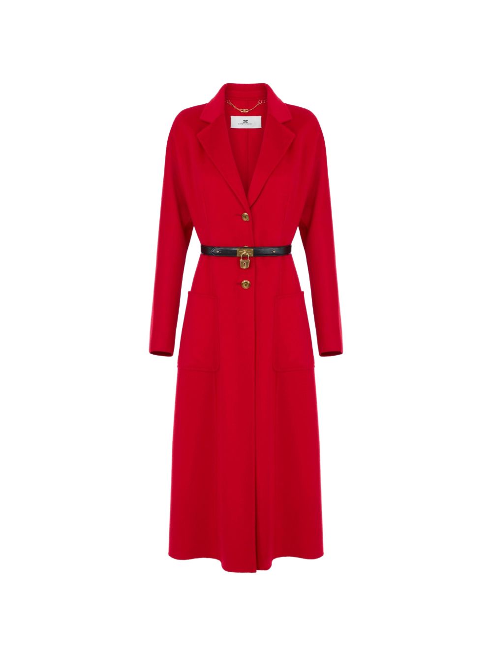Elisabetta Franchi Coats RED