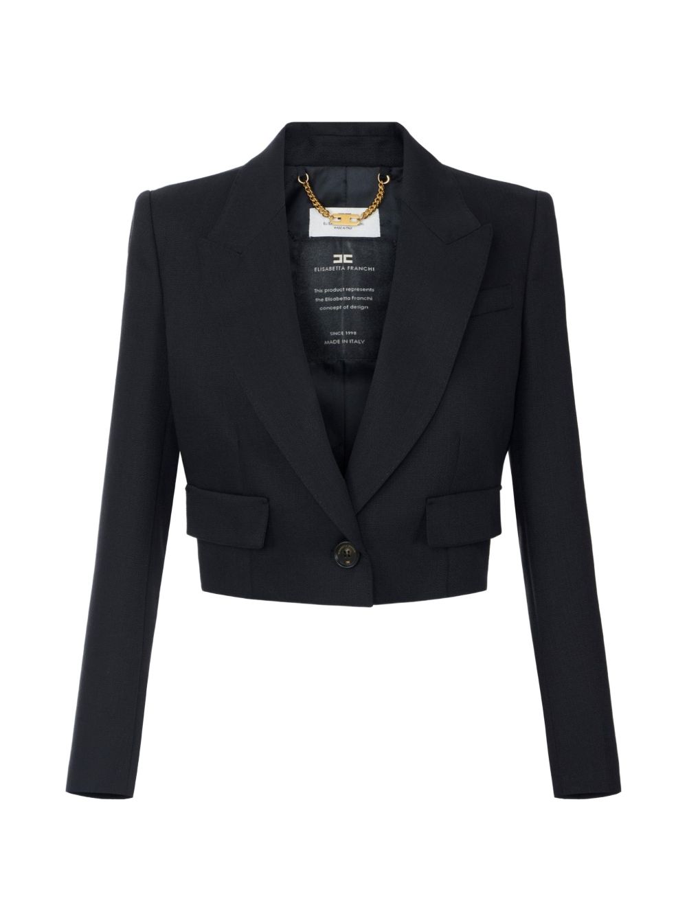 Elisabetta Franchi Jackets BLACK