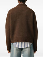 AMI PARIS Sweaters BROWN