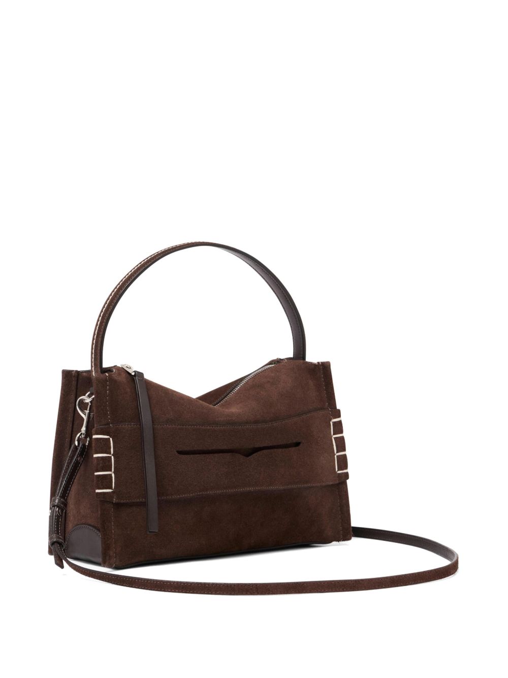 032C JW Anderson Suede Shoulder Bag