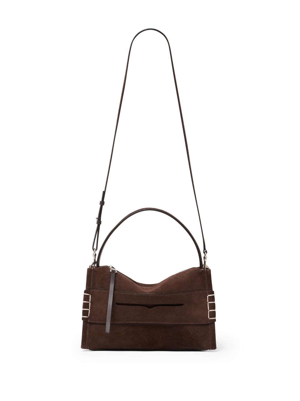 032C JW Anderson Suede Shoulder Bag