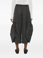 COMME COMME Trousers GREY