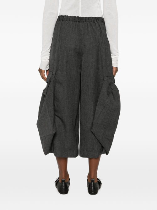 COMME COMME Trousers GREY