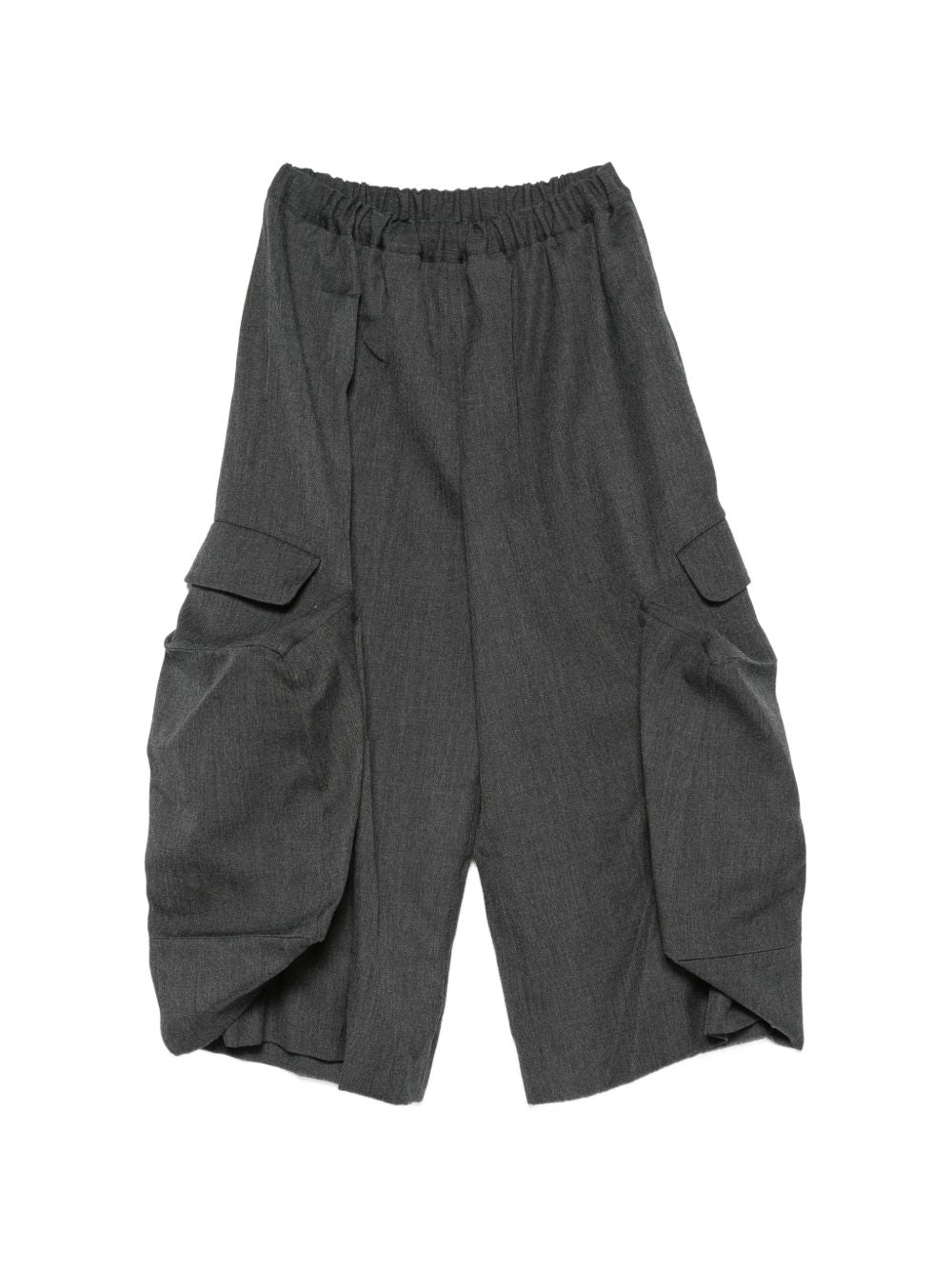 COMME COMME Trousers GREY