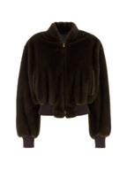 Stella McCartney Coats BROWN