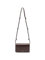 Jil Sander Braided Leather Shoulder Bag