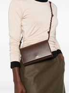 Jil Sander Braided Leather Shoulder Bag