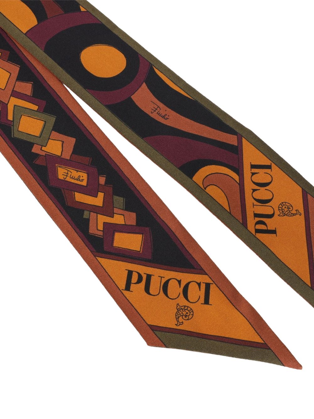 PUCCI Scarfs BORDEAUX