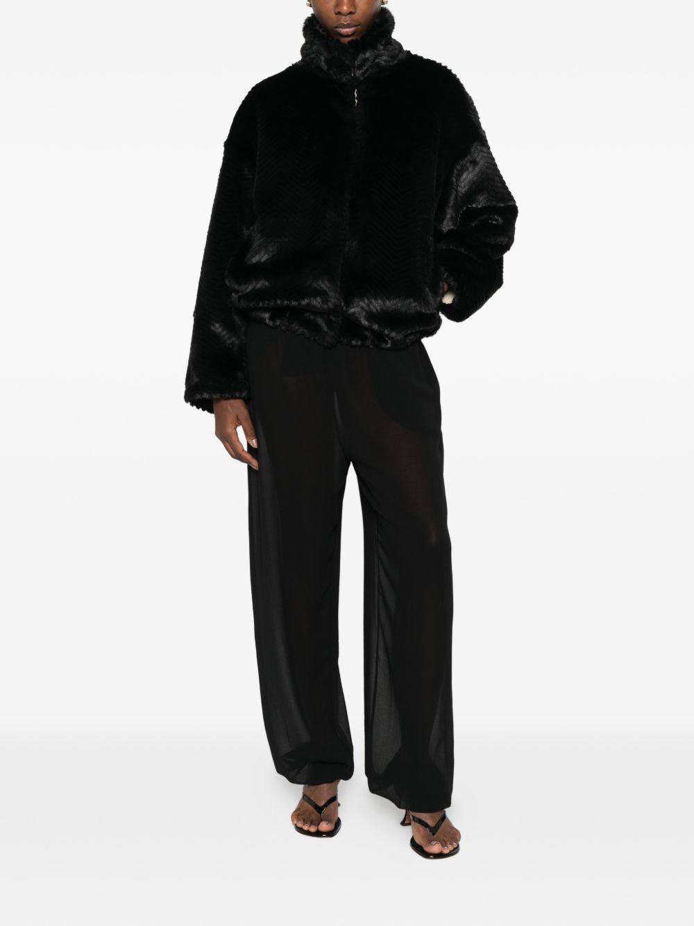 Forte Forte Coats BLACK