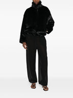 Forte Forte Coats BLACK