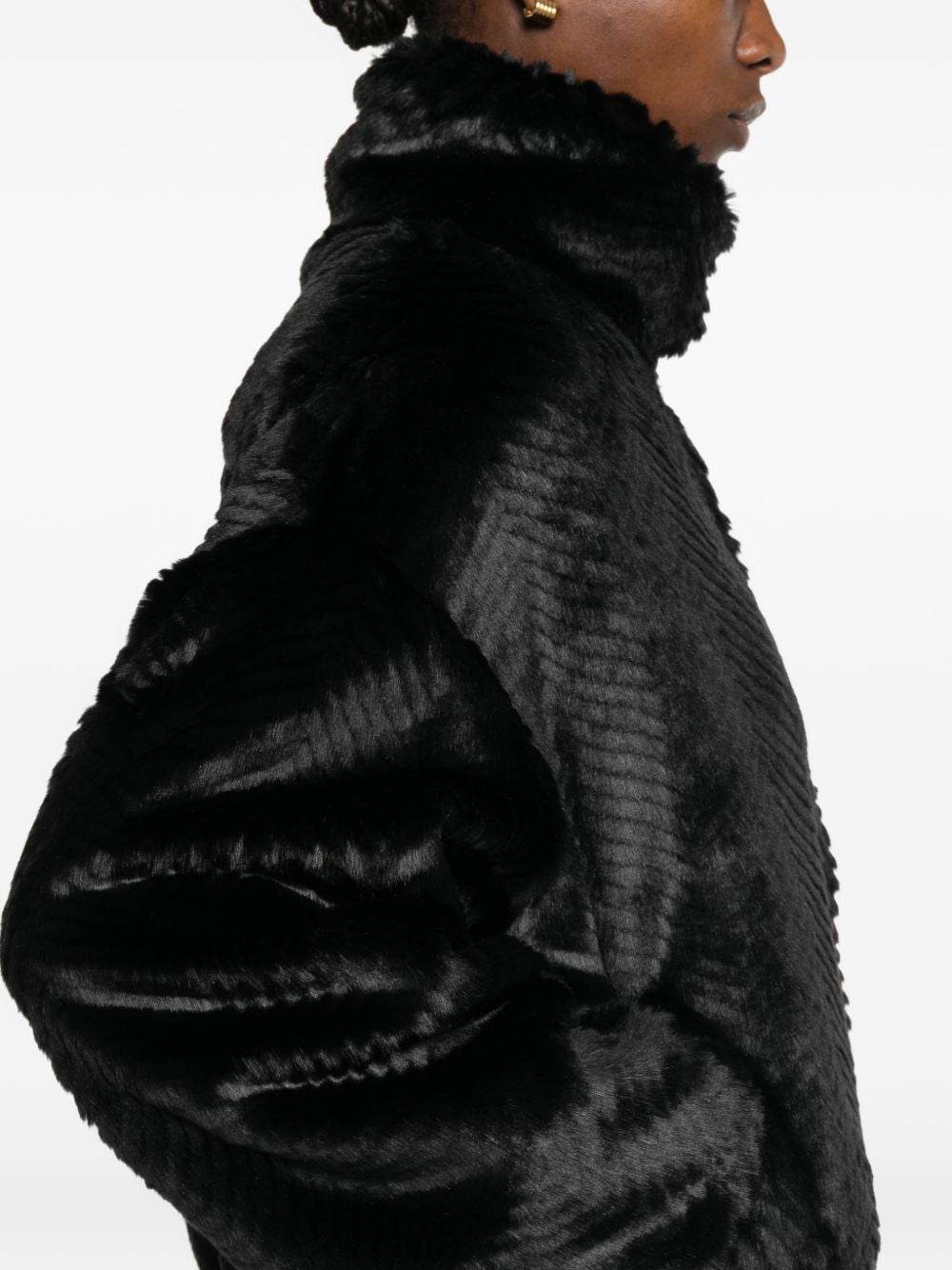 Forte Forte Coats BLACK