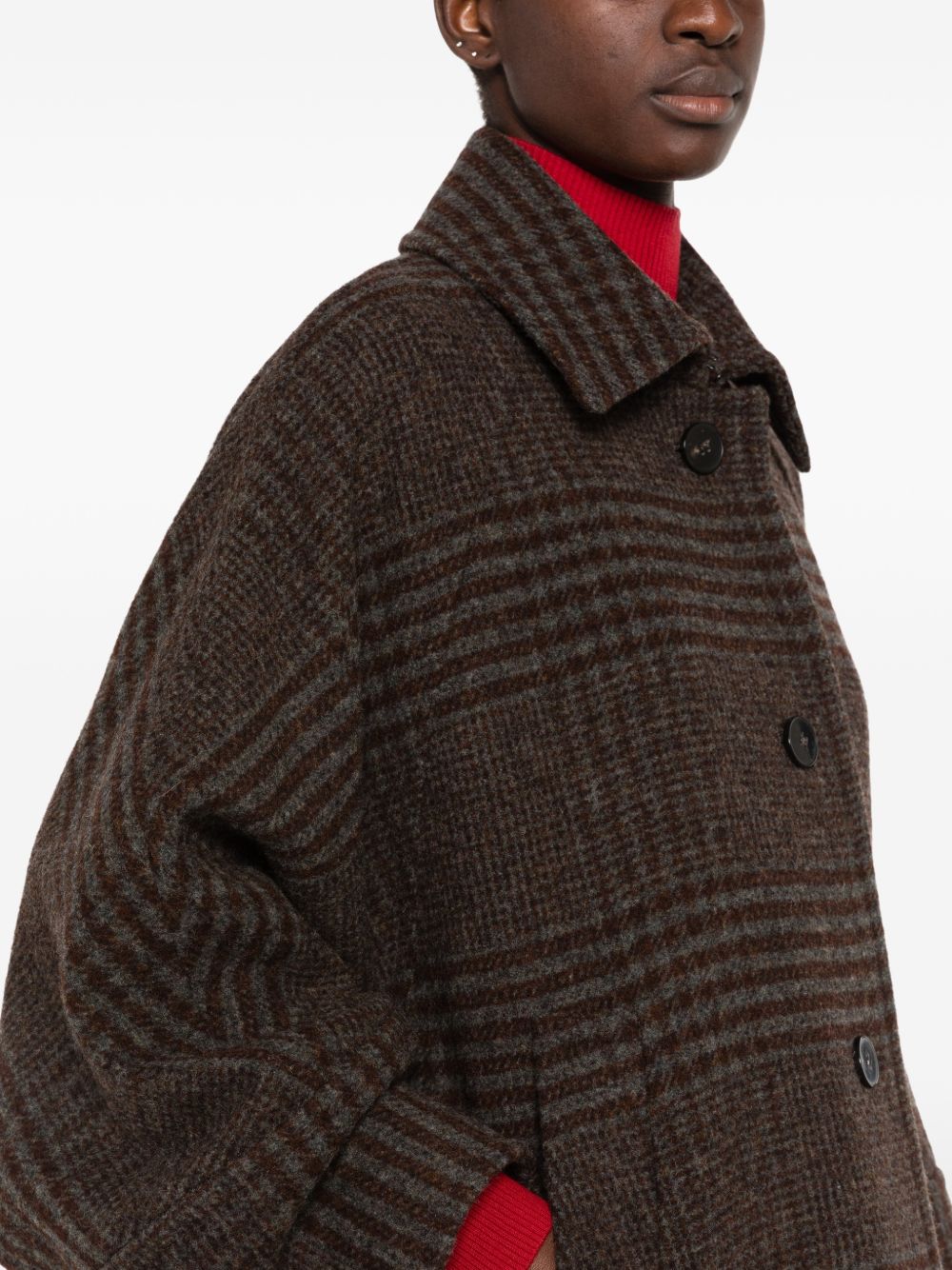 ALBERTO BIANI Coats BLACK