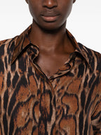 ALBERTO BIANI Shirts LEOPARD PRINT
