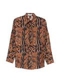 ALBERTO BIANI Shirts LEOPARD PRINT