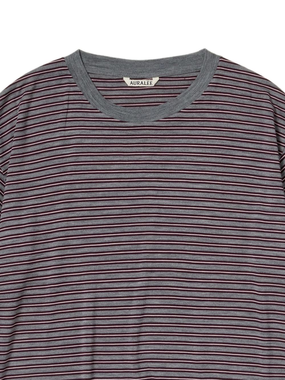 AURALEE T-shirts and Polos GREY