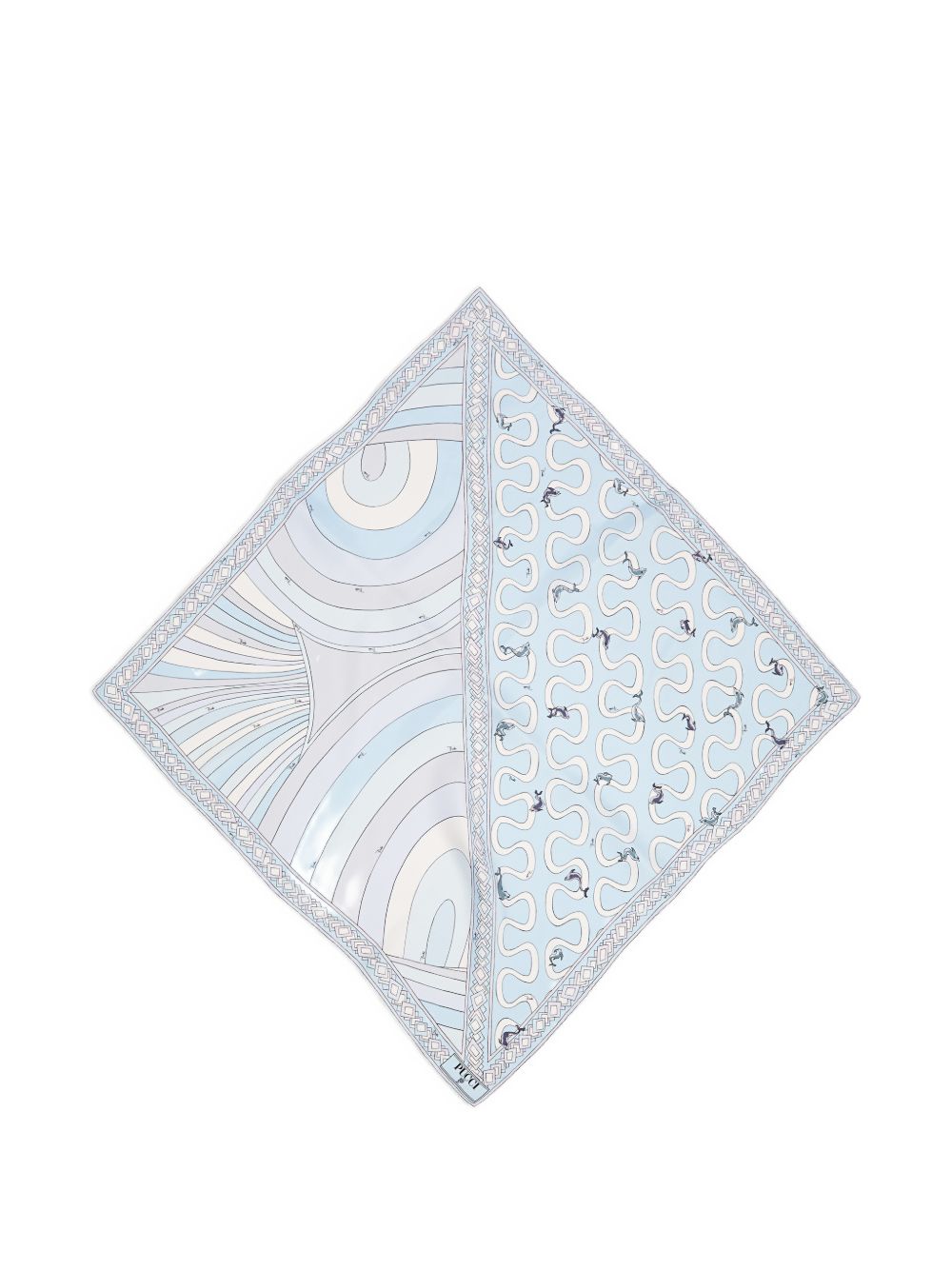 PUCCI Scarfs LIGHT BLUE