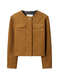 Tory Burch Jackets BROWN