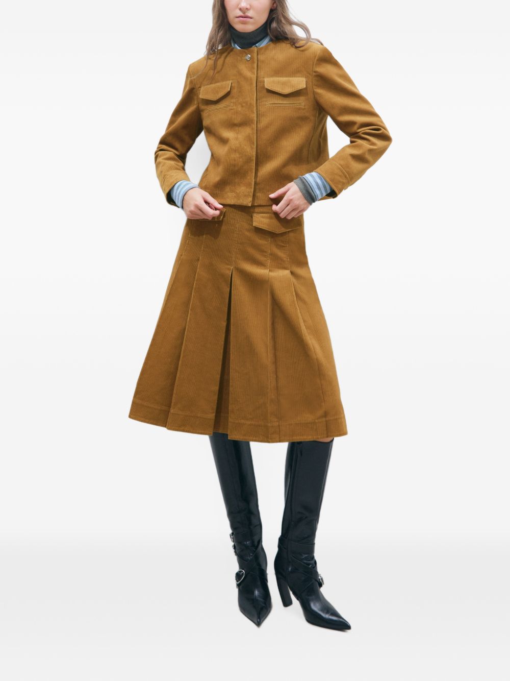 Tory Burch Jackets BROWN