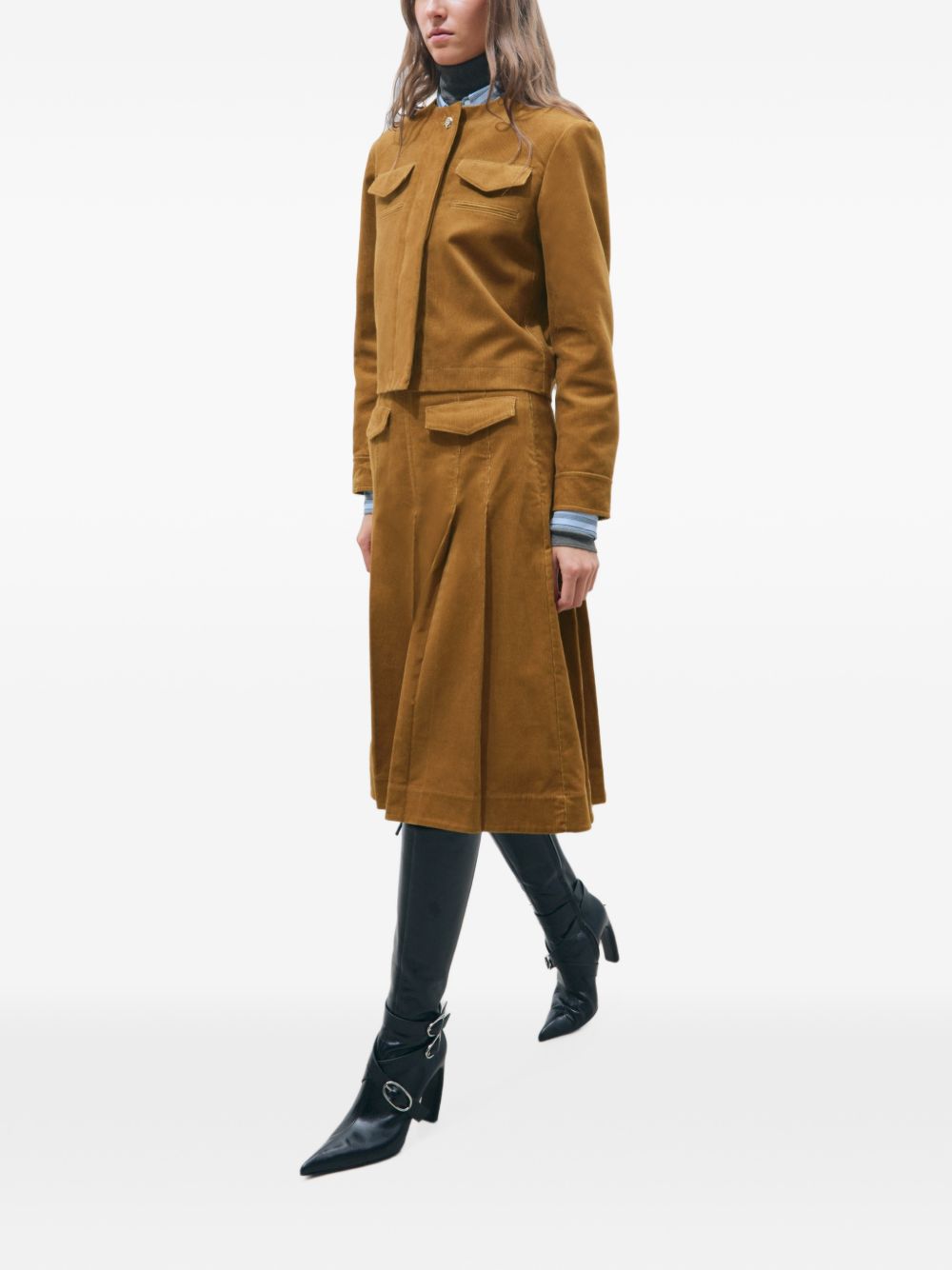 Tory Burch Jackets BROWN