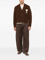 AMI PARIS Sweaters BROWN