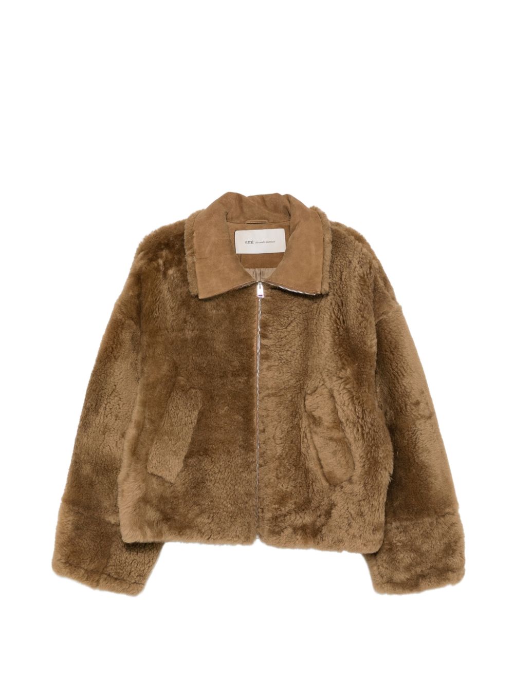 AMI PARIS Coats BEIGE