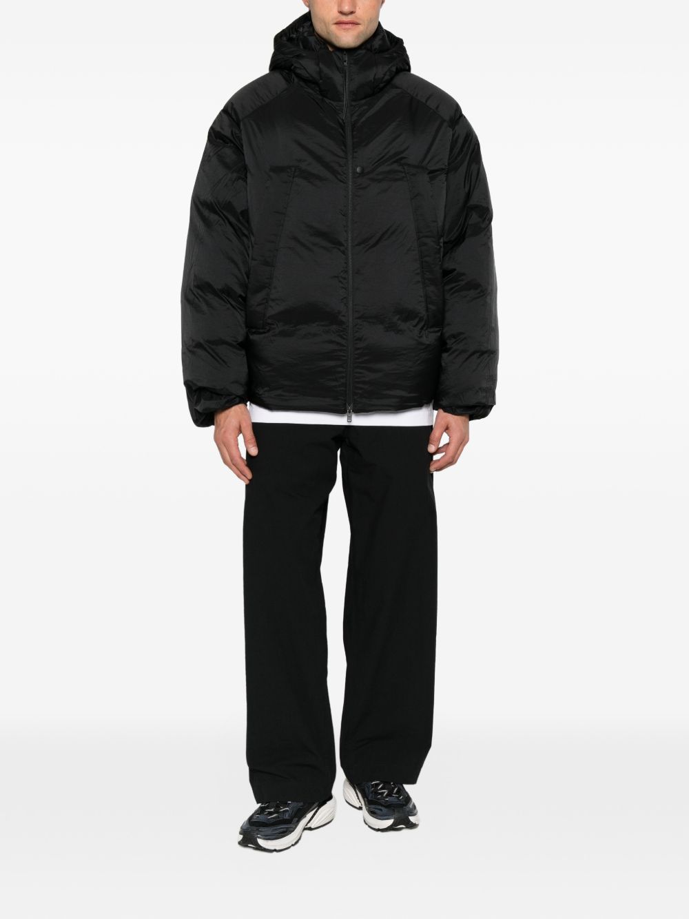Y-3 Coats BLACK