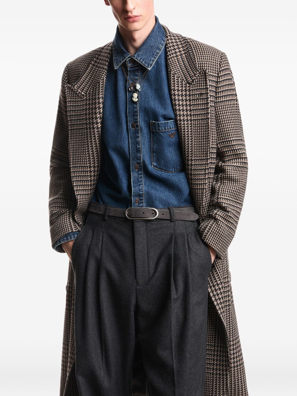 Emporio Armani Coats GREY