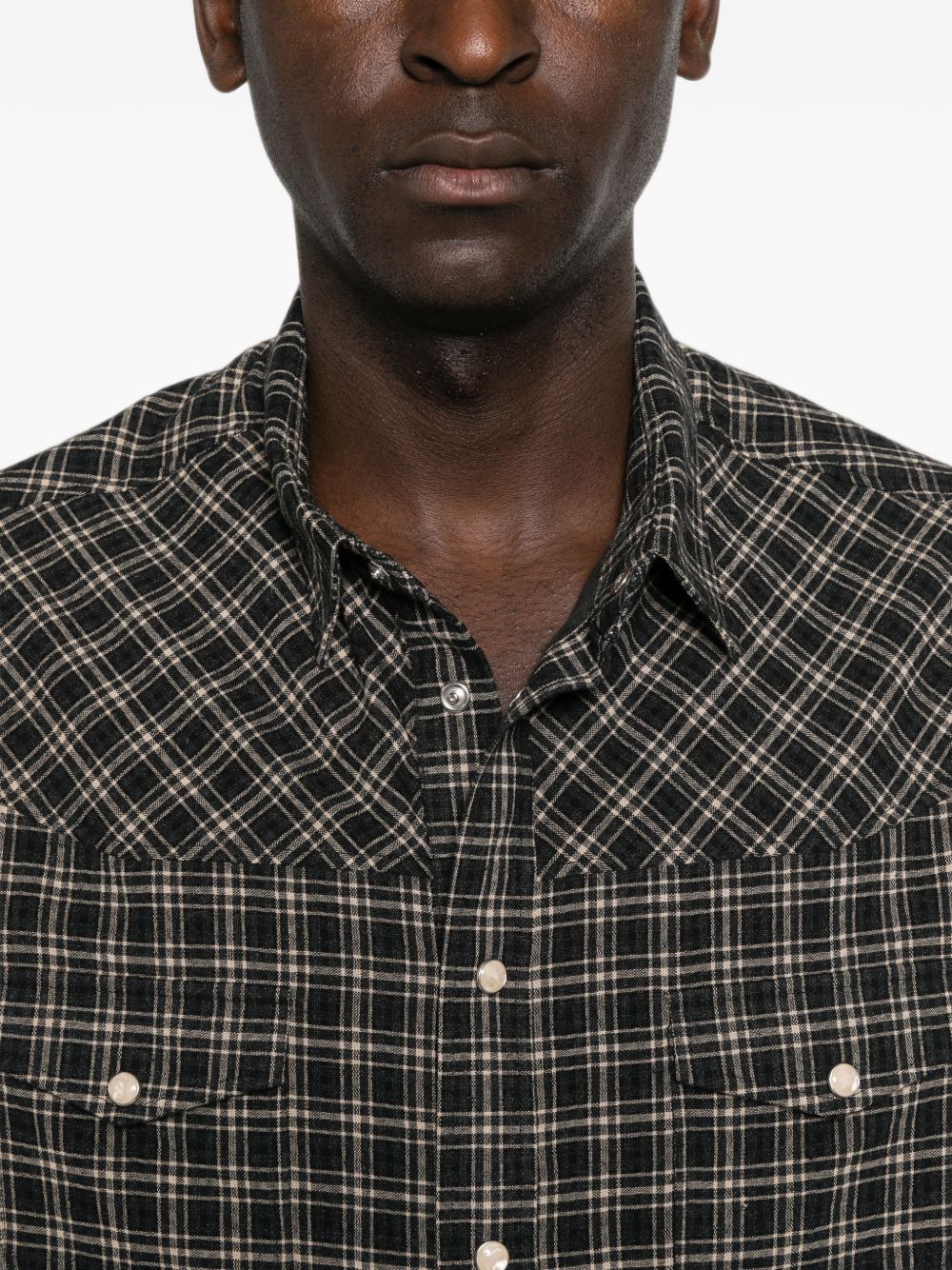 Emporio Armani Shirts BLACK