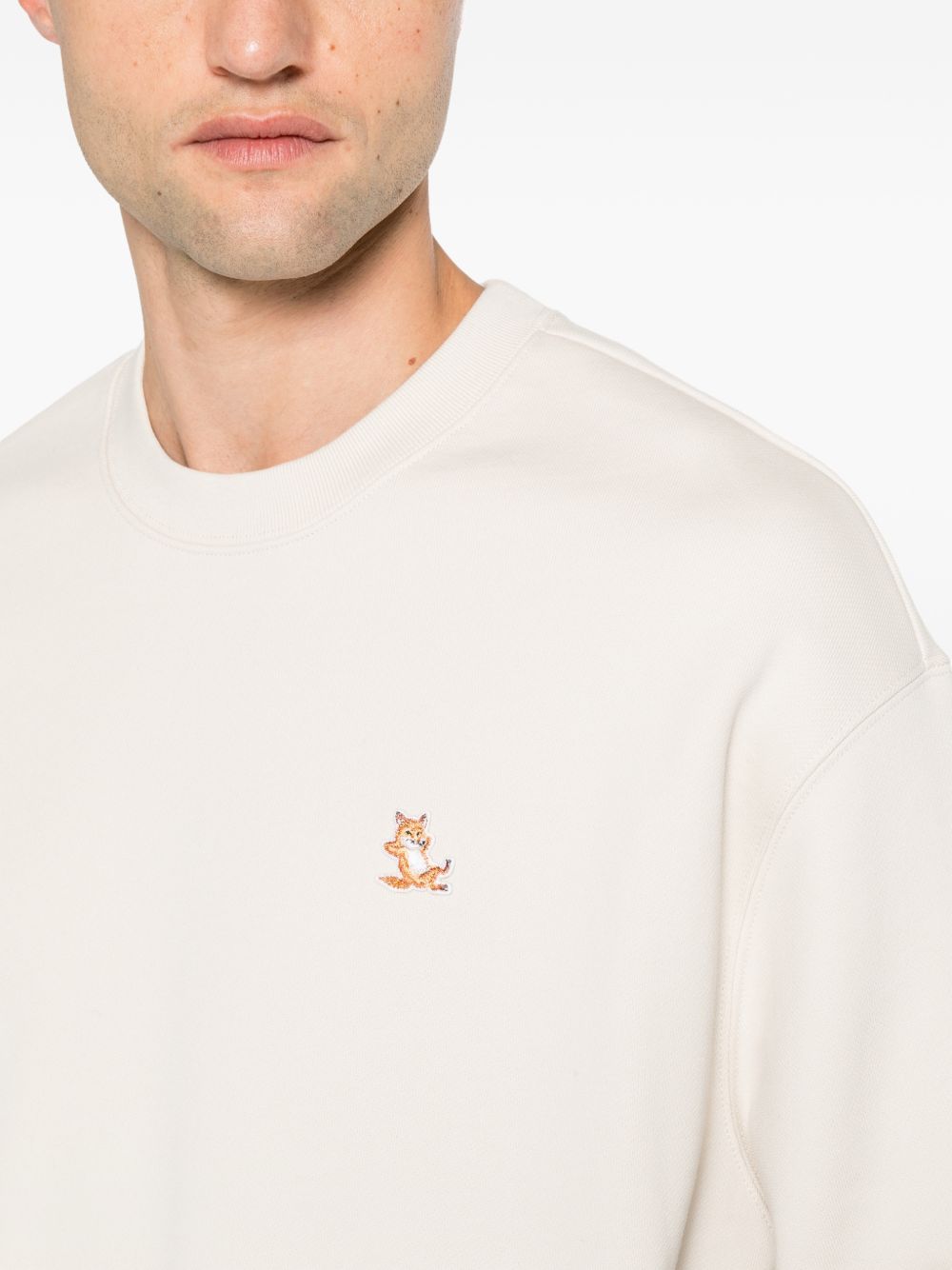 Maison Kitsuné MAISON KITSUNE' Sweaters BEIGE