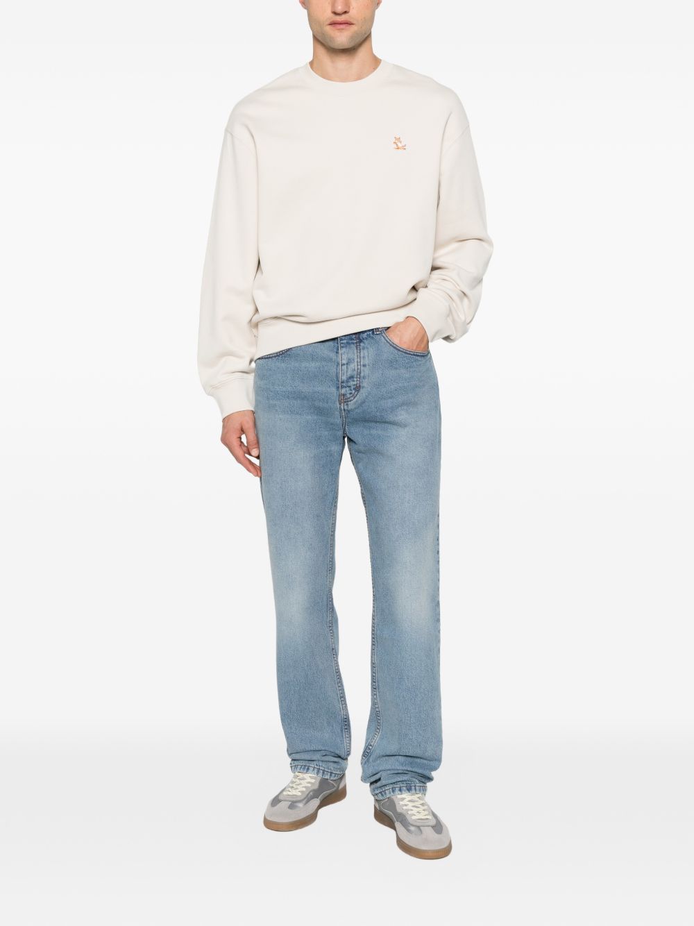 Maison Kitsuné MAISON KITSUNE' Sweaters BEIGE