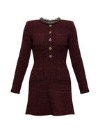 Self-portrait Dresses BORDEAUX
