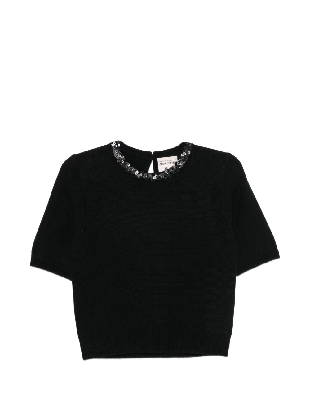 Semicouture Sweaters BLACK