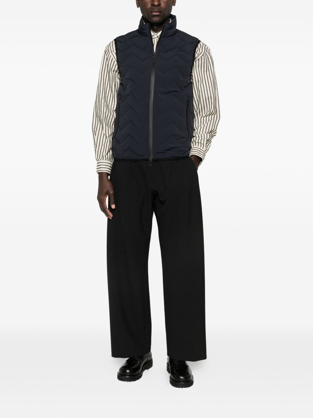 Emporio Armani Jackets NAVY