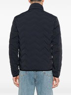 Emporio Armani Coats NAVY