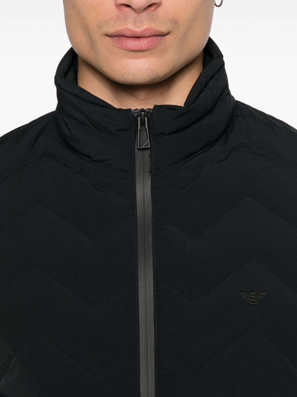 Emporio Armani Coats BLACK