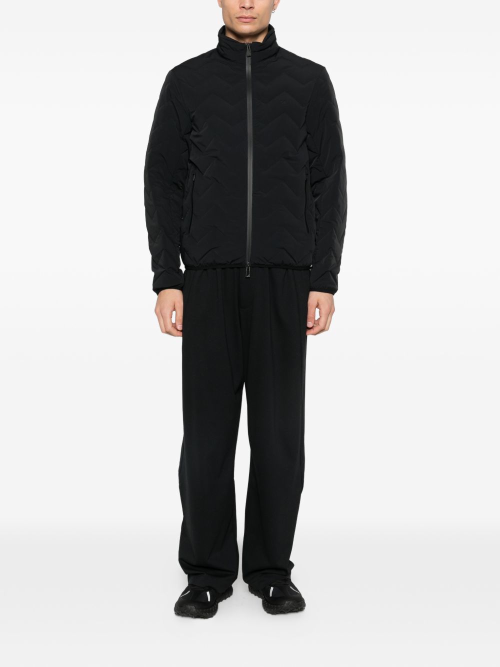 Emporio Armani Coats BLACK