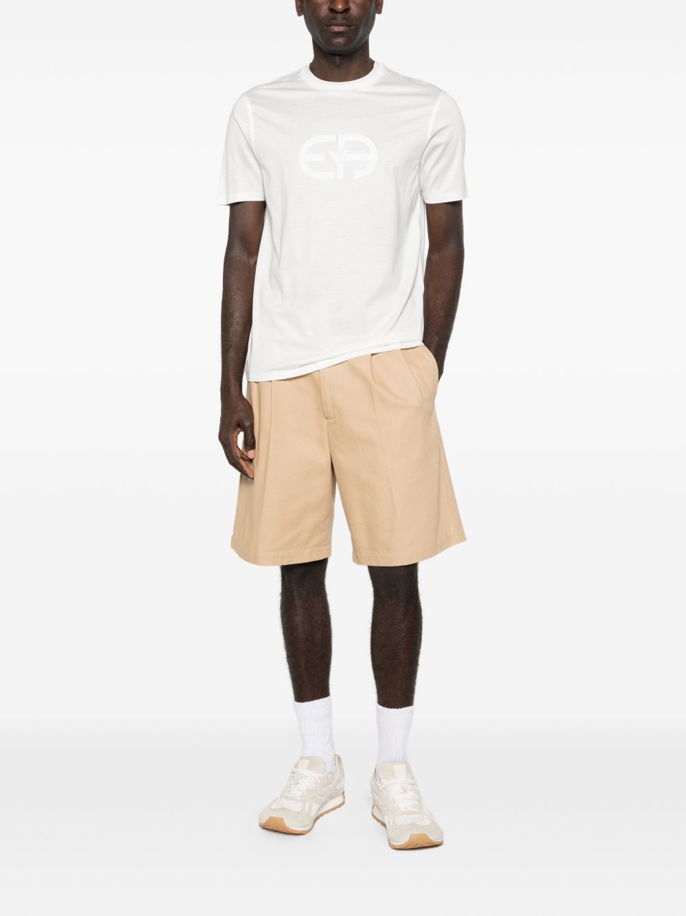Emporio Armani T-shirts and Polos WHITE