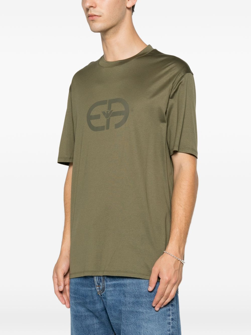 Emporio Armani T-shirts and Polos GREEN