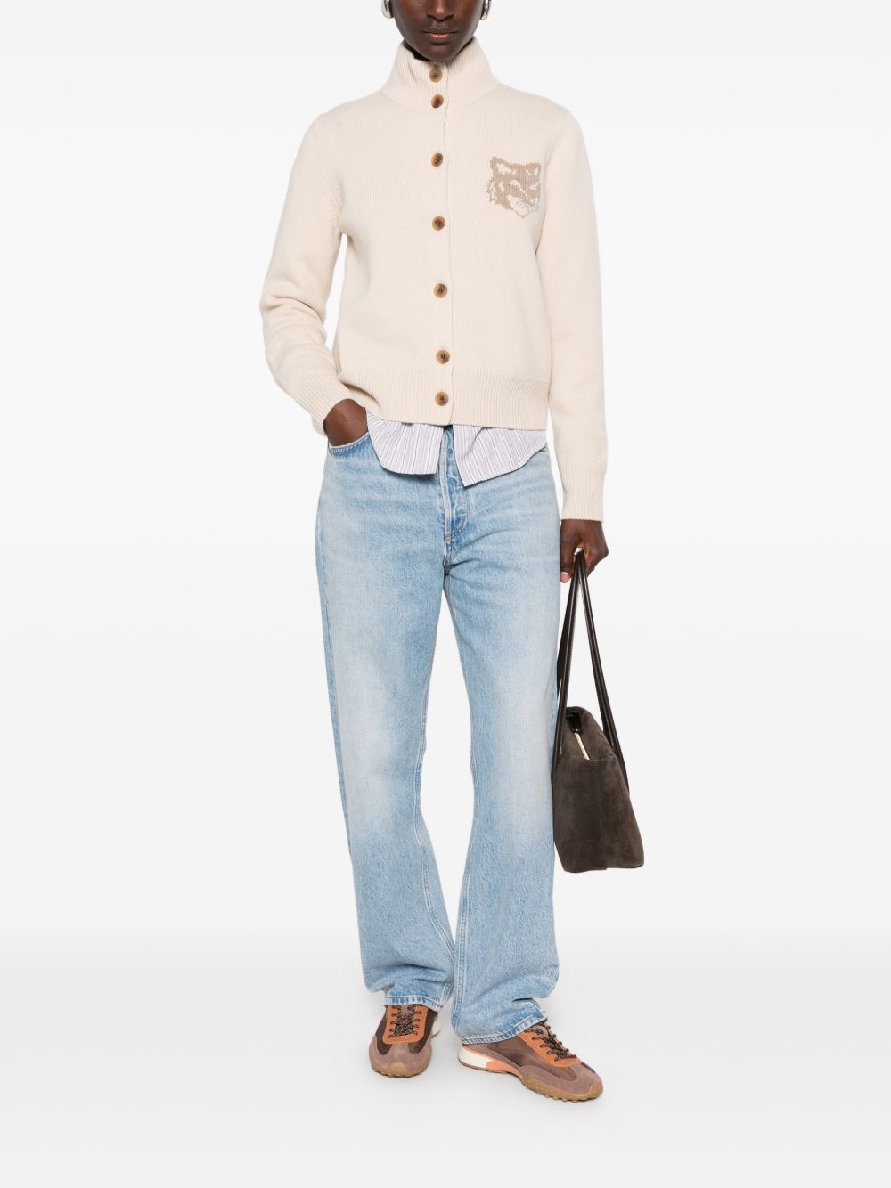 Maison Kitsuné MAISON KITSUNE'' Sweaters BEIGE