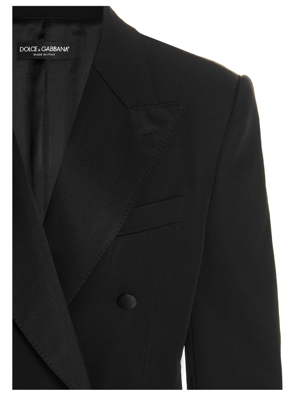 Dolce & Gabbana Padded Shoulders Double-breasted Blazer Jacket