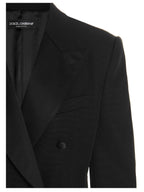 Dolce & Gabbana Padded Shoulders Double-breasted Blazer Jacket