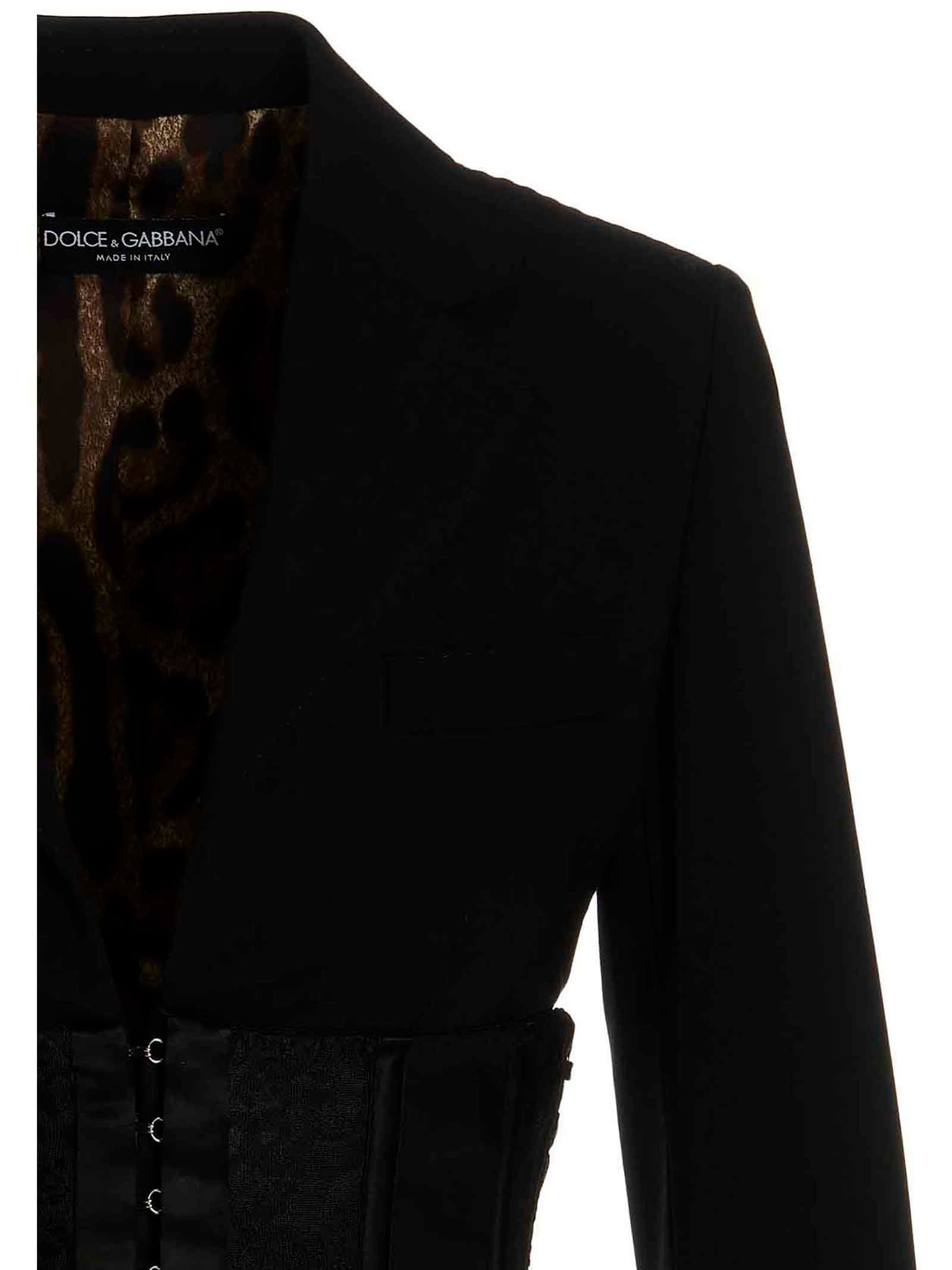 Dolce & Gabbana Corset Blazer