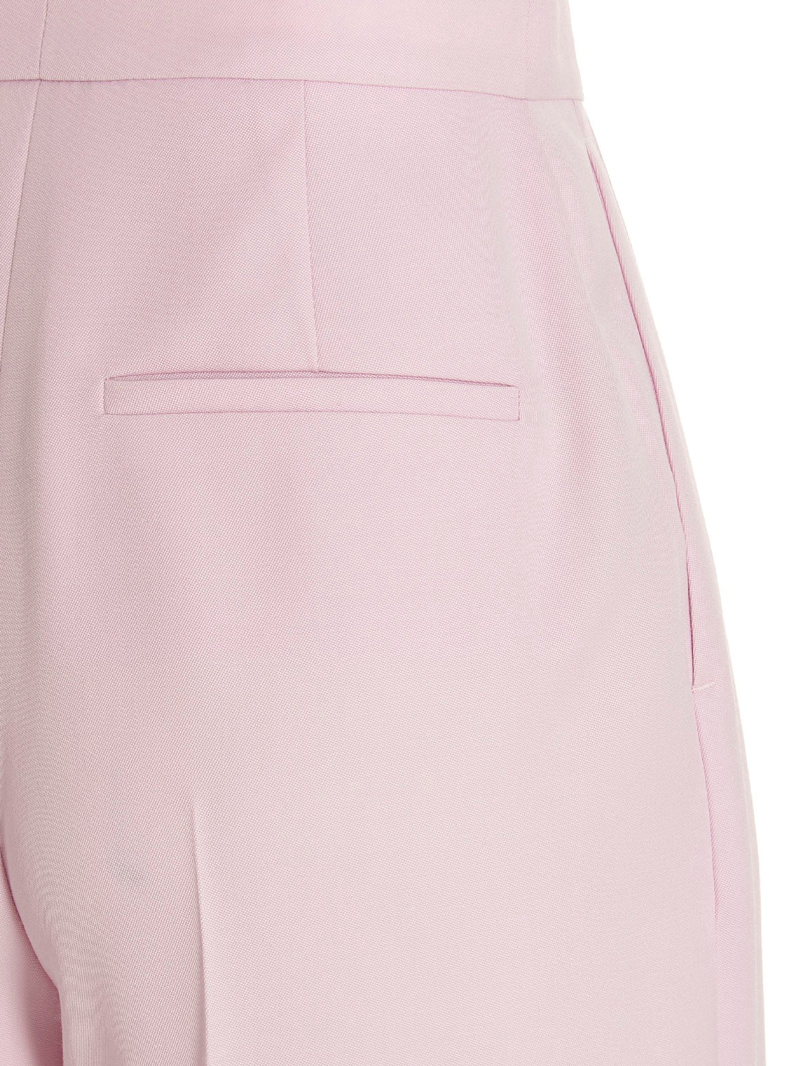 Alexander McQueen Pants With Front Pleats