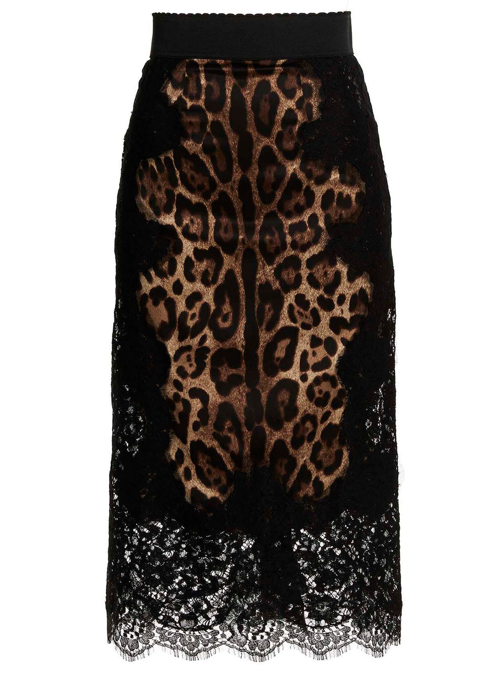 Dolce & Gabbana Animalier Skirt