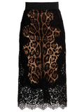 Dolce & Gabbana Animalier Skirt
