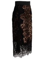 Dolce & Gabbana Animalier Skirt