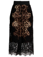 Dolce & Gabbana Animalier Skirt